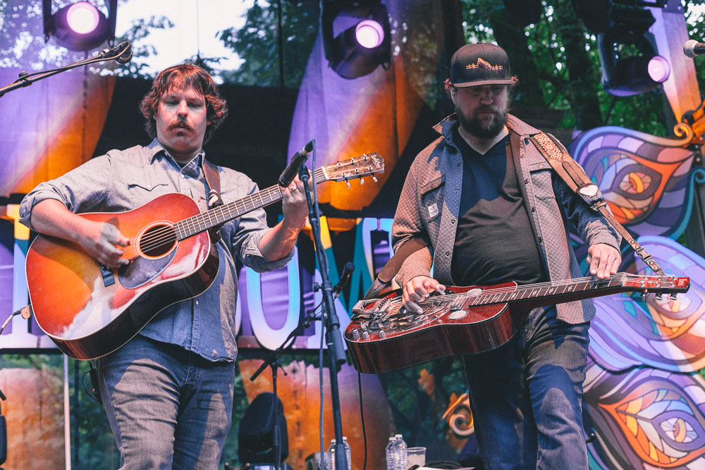 Greensky Bluegrass, Horning's Hideout, Northwest String Summit, photo by Blake Sourisseau