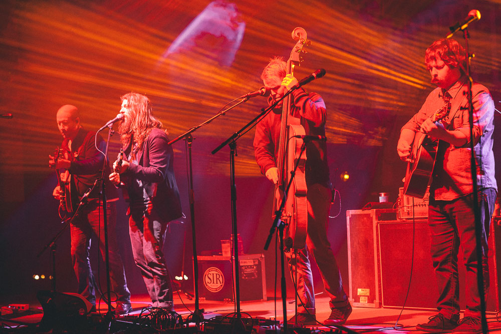Greensky Bluegrass, Horning's Hideout, Northwest String Summit, photo by Blake Sourisseau