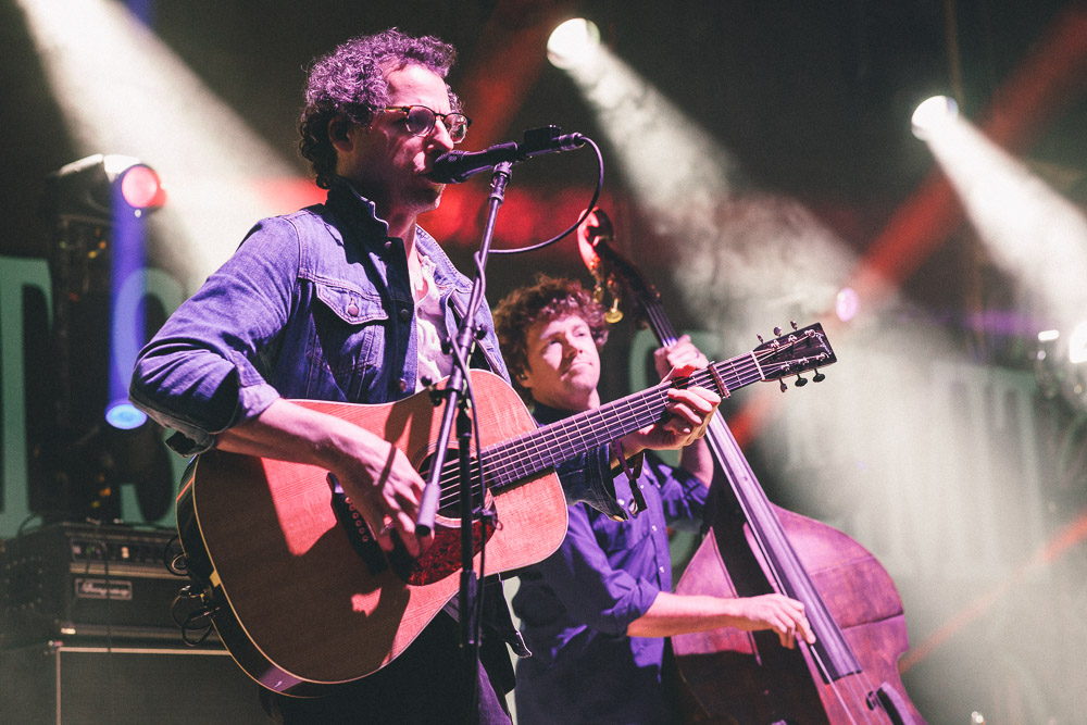 The Infamous Stringdusters, Horning's Hideout, Northwest String Summit, photo by Blake Sourisseau