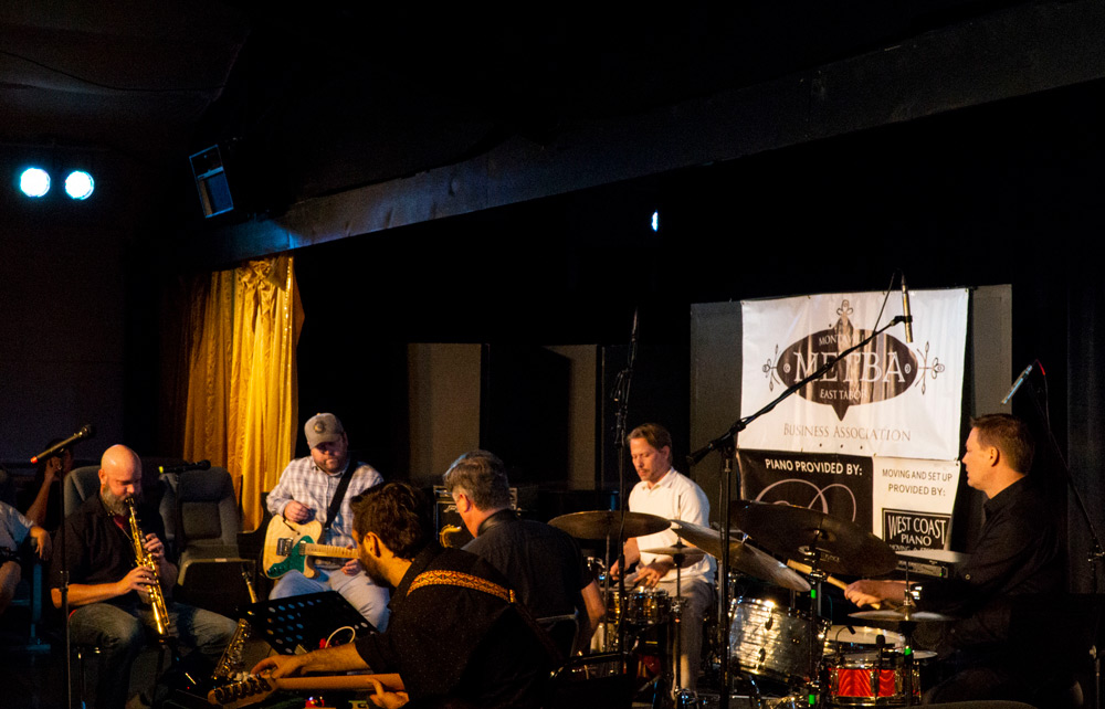 Ryan Meagher, Montavilla Jazz Festival, photo by Elbert Giron