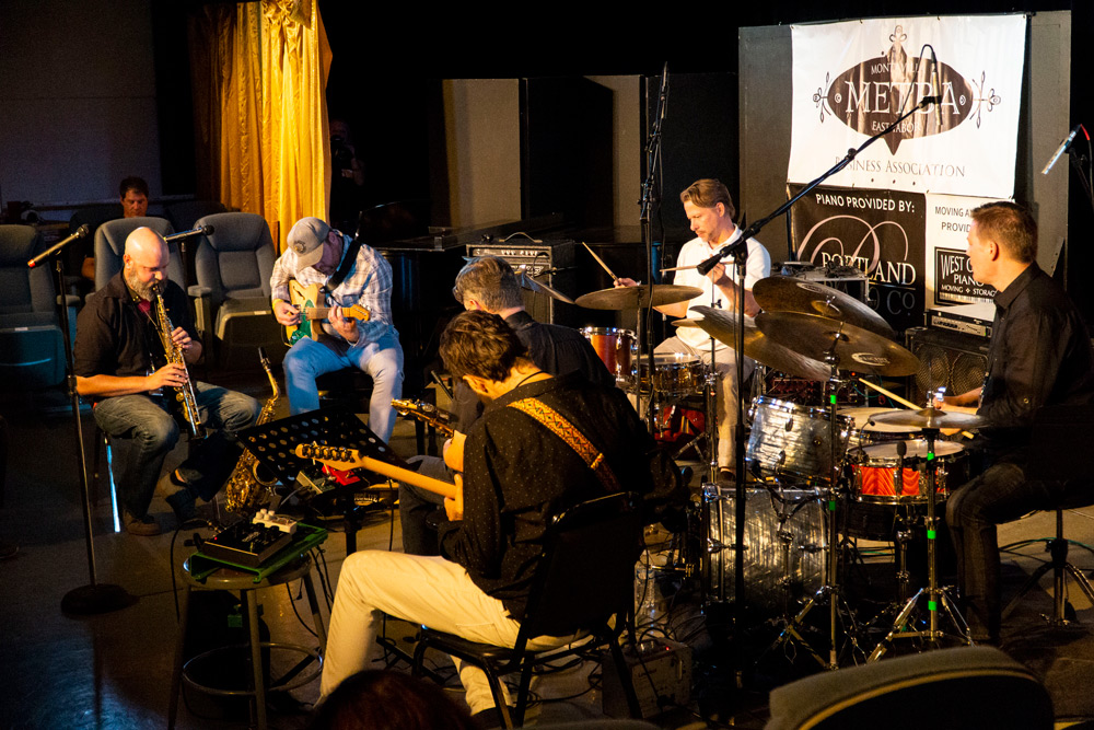 Ryan Meagher, Montavilla Jazz Festival, photo by Elbert Giron