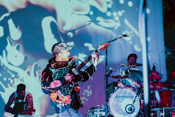 "Portugal. The Man won a Grammy last year for 'Feel It Still,' the epitome of a monolithic, fantastically beautiful melody. Like all of the songs that resonate with us collectively, it is the ultimate block," author Jamie Mustard says. Click to see more photos by Sydnie Kobza.