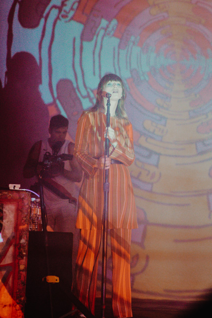 Portugal. The Man, Edgefield Amphitheater, photo by Sydnie Kobza