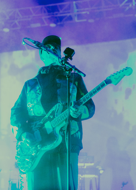 Portugal. The Man, Edgefield Amphitheater, photo by Sydnie Kobza
