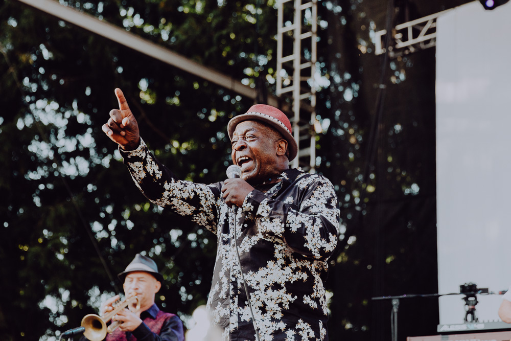 Ural Thomas & The Pain, Edgefield Amphitheater, photo by Sydnie Kobza