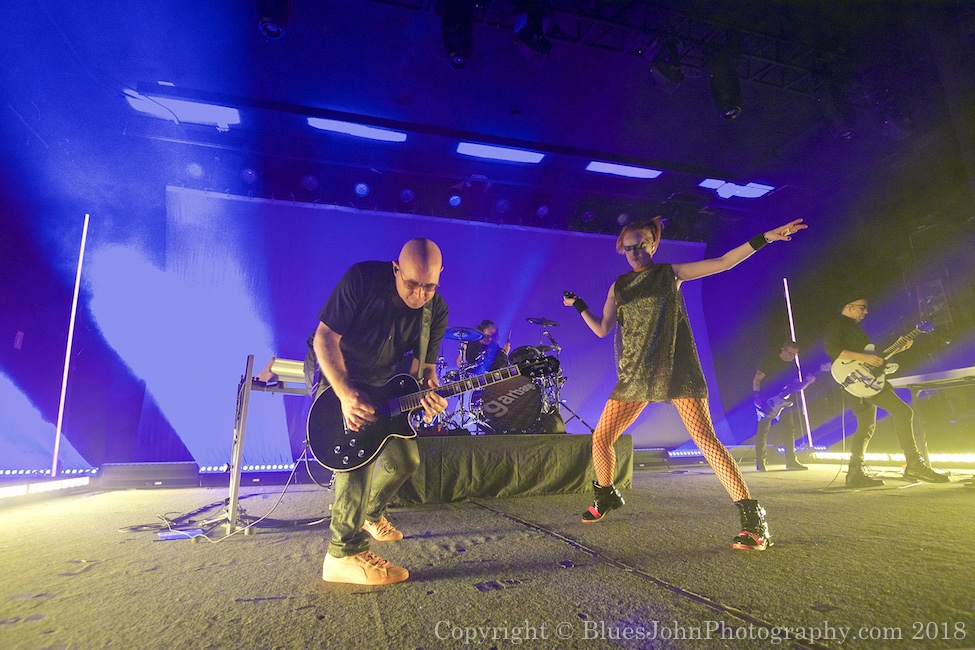 Garbage, Roseland Theater, photo by John Alcala