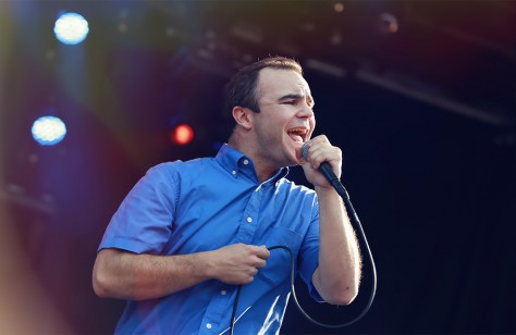 Future Islands, MusicfestNW, Tom McCall Waterfront Park, photo by Autumn Andel