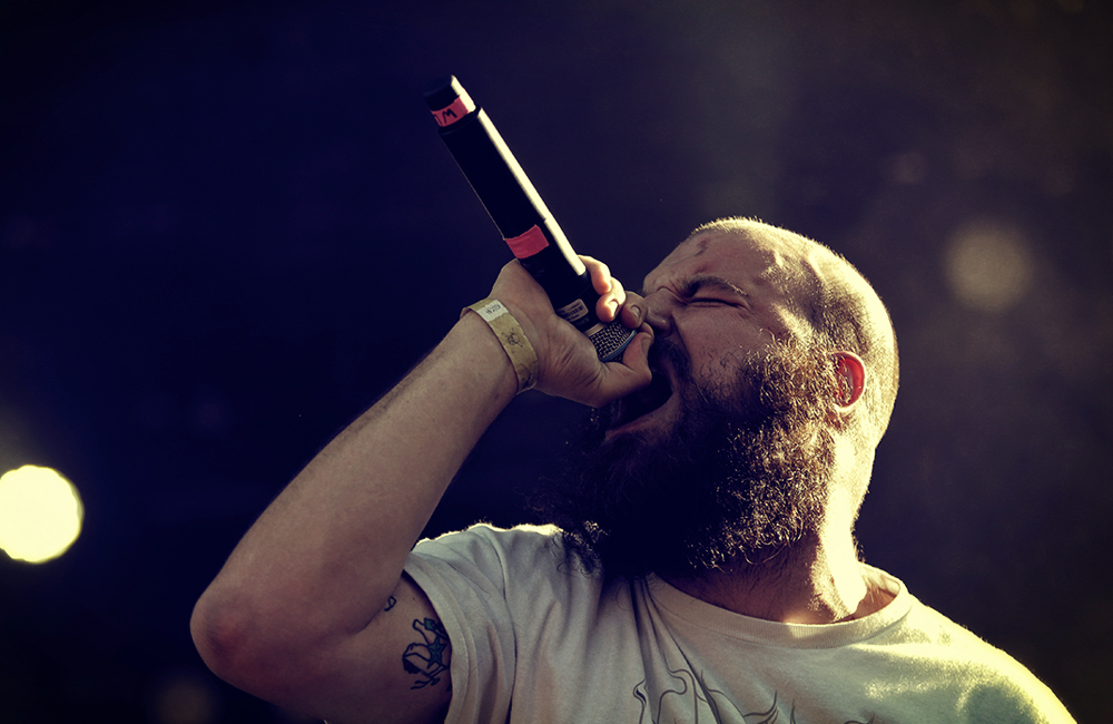 Fucked Up, MusicfestNW, Tom McCall Waterfront Park, photo by Autumn Andel
