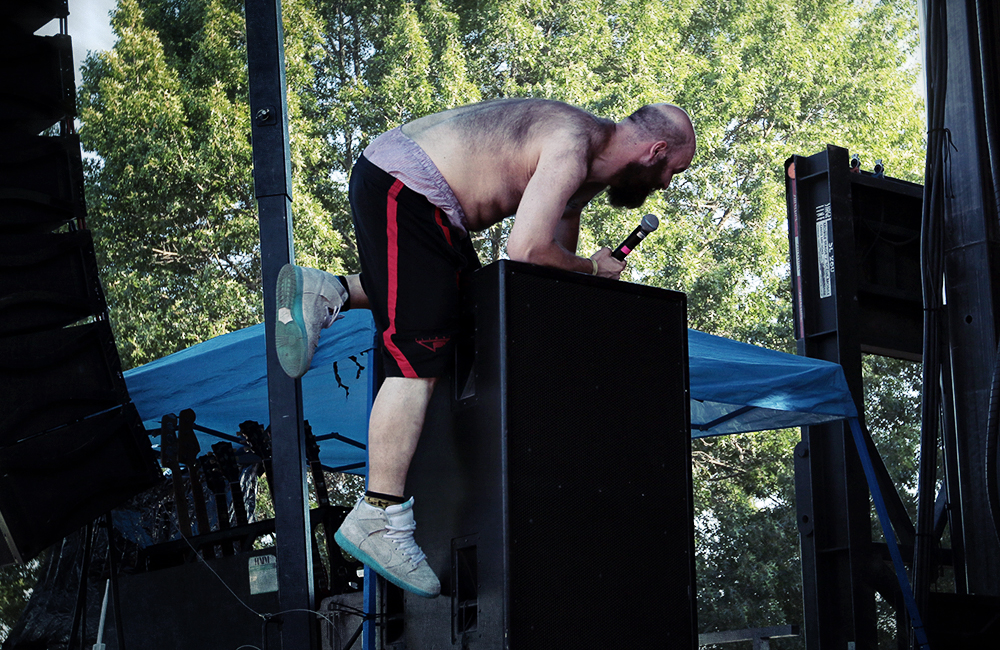 Fucked Up, MusicfestNW, Tom McCall Waterfront Park, photo by Autumn Andel