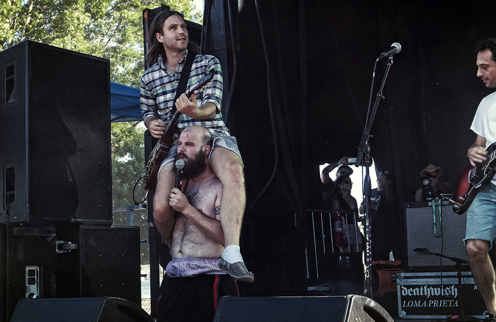 Fucked Up, MusicfestNW, Tom McCall Waterfront Park, photo by Autumn Andel