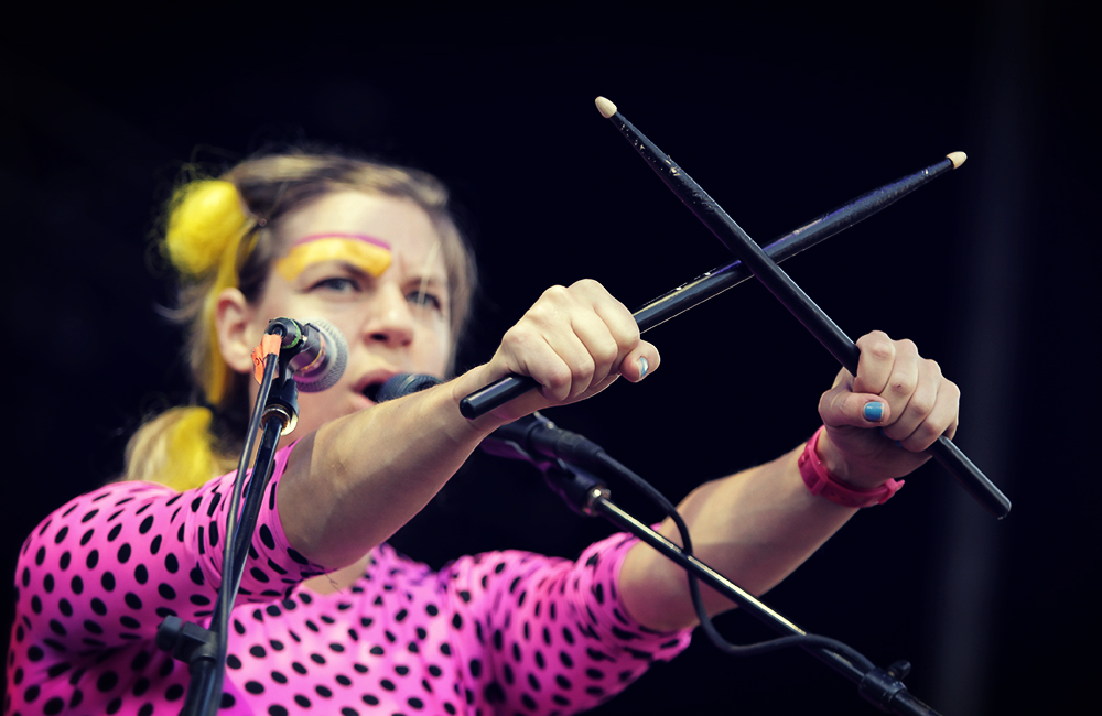 Tune-Yards, MusicfestNW, Tom McCall Waterfront Park, photo by Autumn Andel