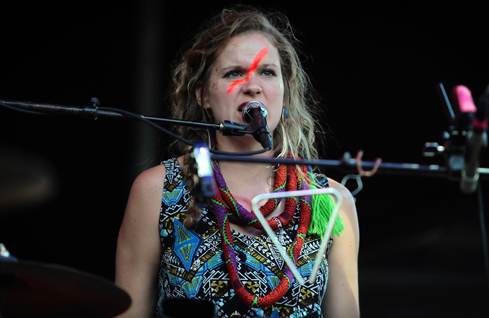 Tune-Yards, MusicfestNW, Tom McCall Waterfront Park, photo by Autumn Andel