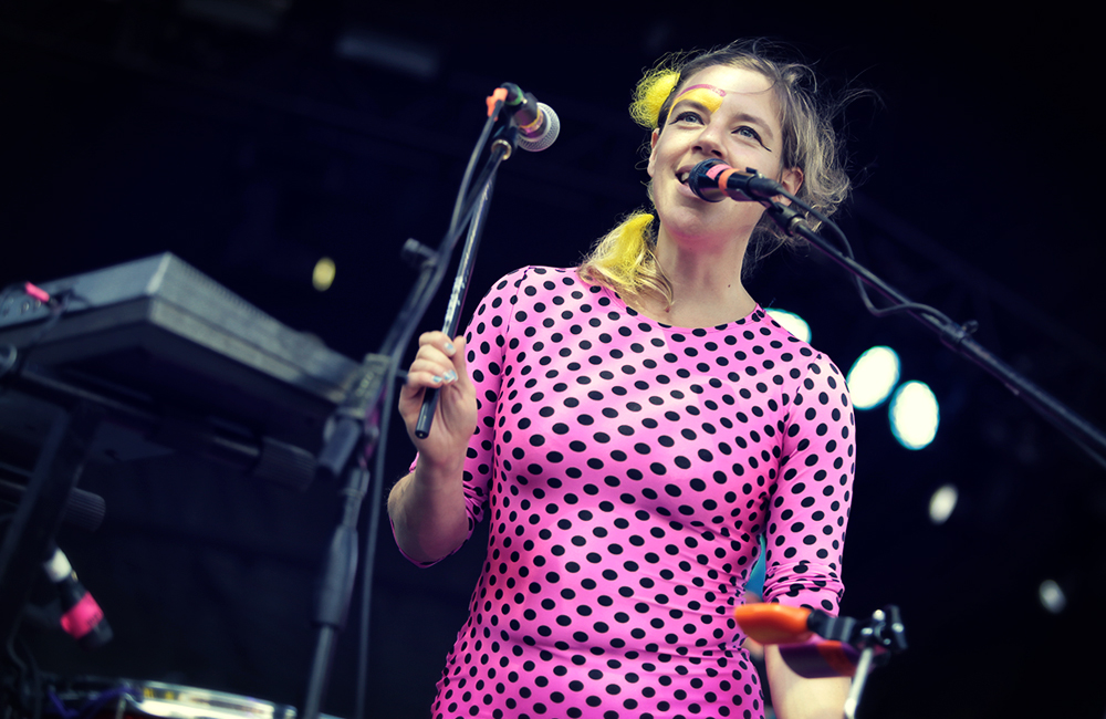 Tune-Yards, MusicfestNW, Tom McCall Waterfront Park, photo by Autumn Andel