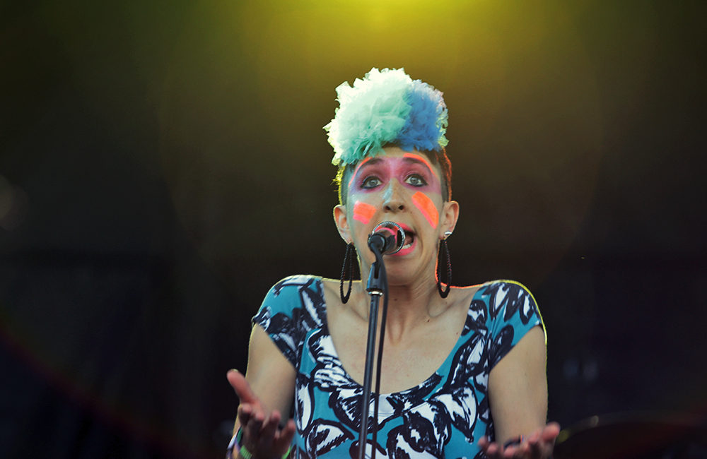 Tune-Yards, MusicfestNW, Tom McCall Waterfront Park, photo by Autumn Andel