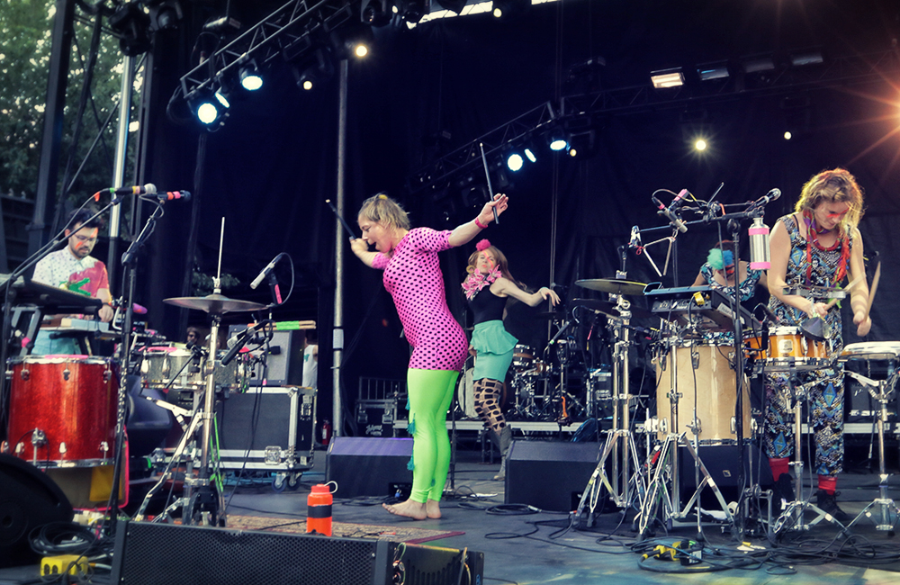 Tune-Yards, MusicfestNW, Tom McCall Waterfront Park, photo by Autumn Andel