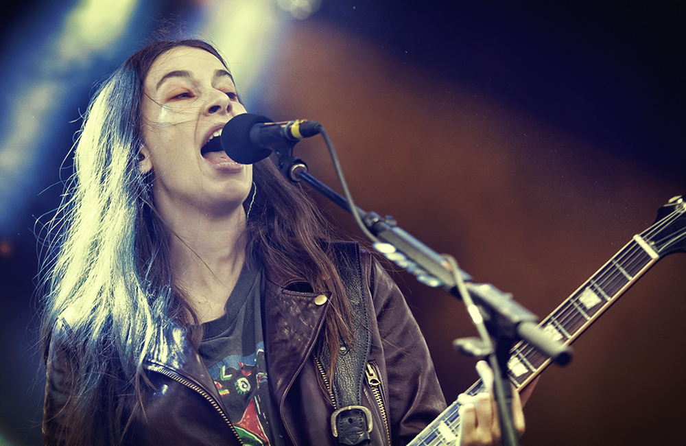 HAIM, MusicfestNW, Tom McCall Waterfront Park, photo by Autumn Andel