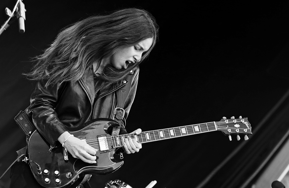 HAIM, MusicfestNW, Tom McCall Waterfront Park, photo by Autumn Andel
