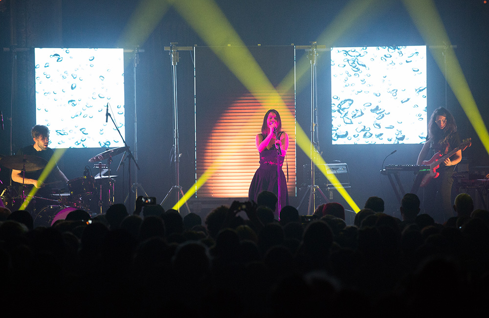 Mitski, Crystal Ballroom, photo by Joe Duquette