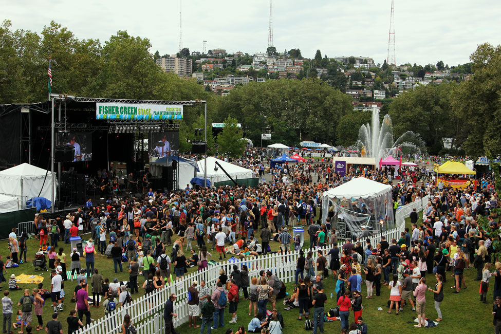 Bumbershoot, Seattle Center, photo by Christina Bay