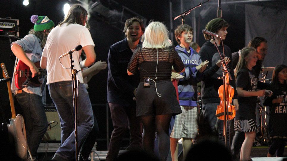 The Head And The Heart, Bumbershoot, Seattle Center, photo by Christina Bay