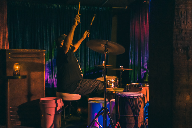 Tony Ozier, Jack London Revue, photo by Andrew Wallner