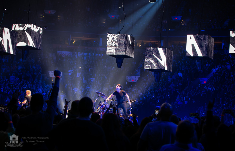 Metallica, Moda Center, photo by Alyssa Herrman
